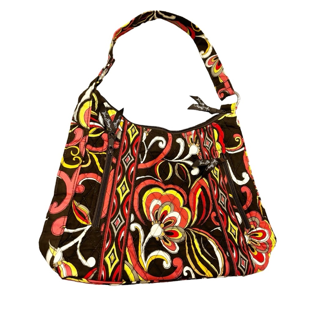 Vera Bradley Puccini Shoulder Bag Brown